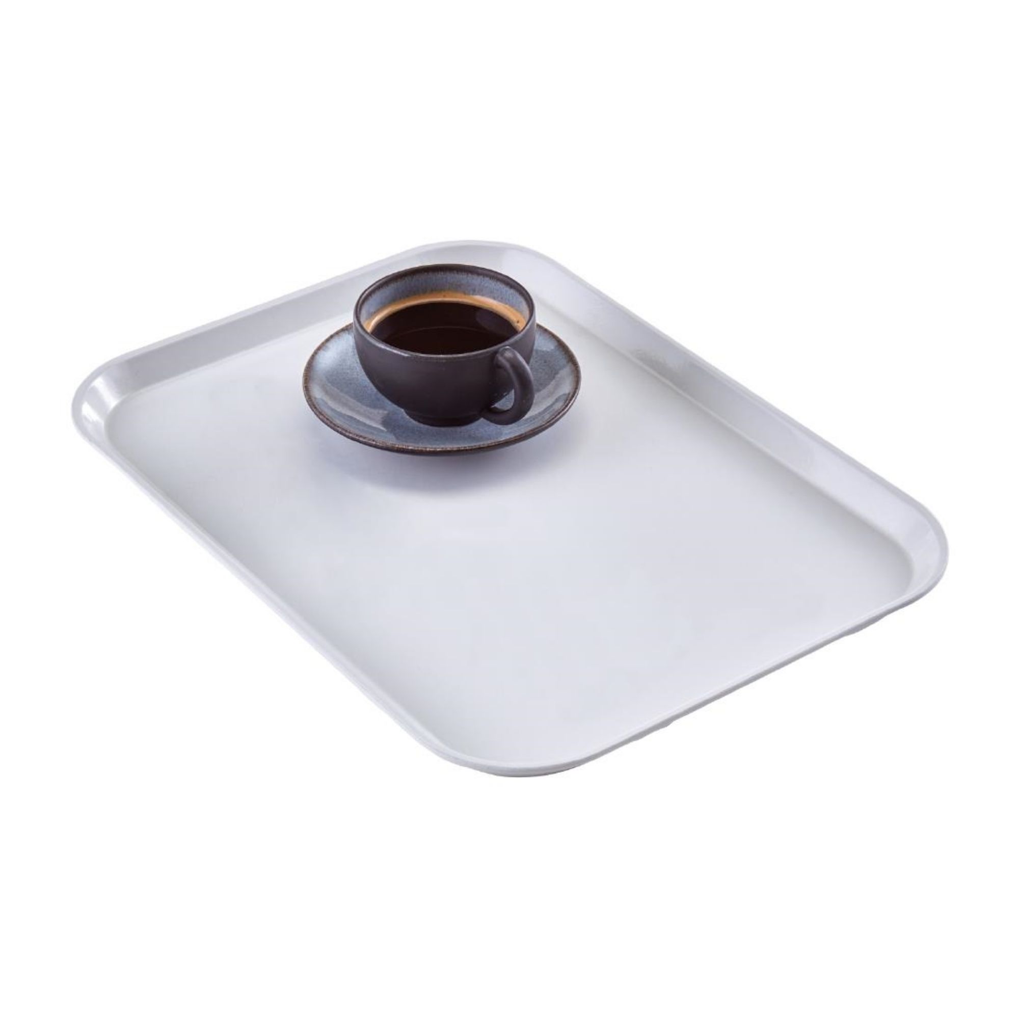 Picture of Cambro Camtray Fibreglass Canteen Tray White 457mm