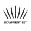Picture of Vogue Soft Grip 6-Piece Knife Set with Wallet