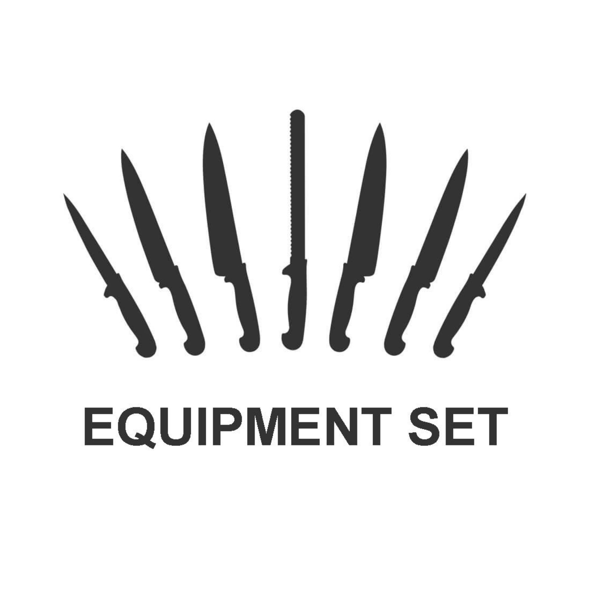 Picture of Vogue Soft Grip 6-Piece Knife Set with Wallet