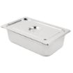 Picture of Vogue Stainless Steel 1/1 Gastronorm Tray with Lid