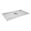 Picture of Vogue Stainless Steel 1/1 Gastronorm Tray with Lid