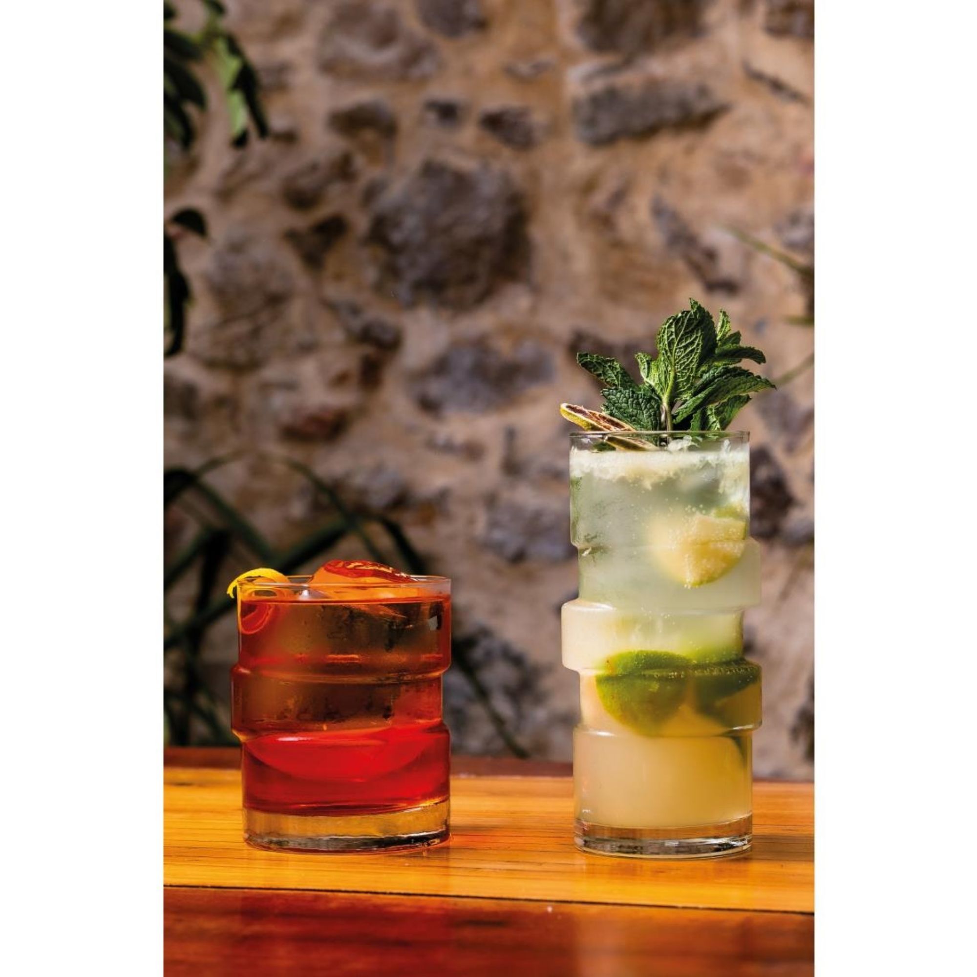 Picture of Onis The Glitch Double Old Fashioned Tumblers 355ml (6 Pack)
