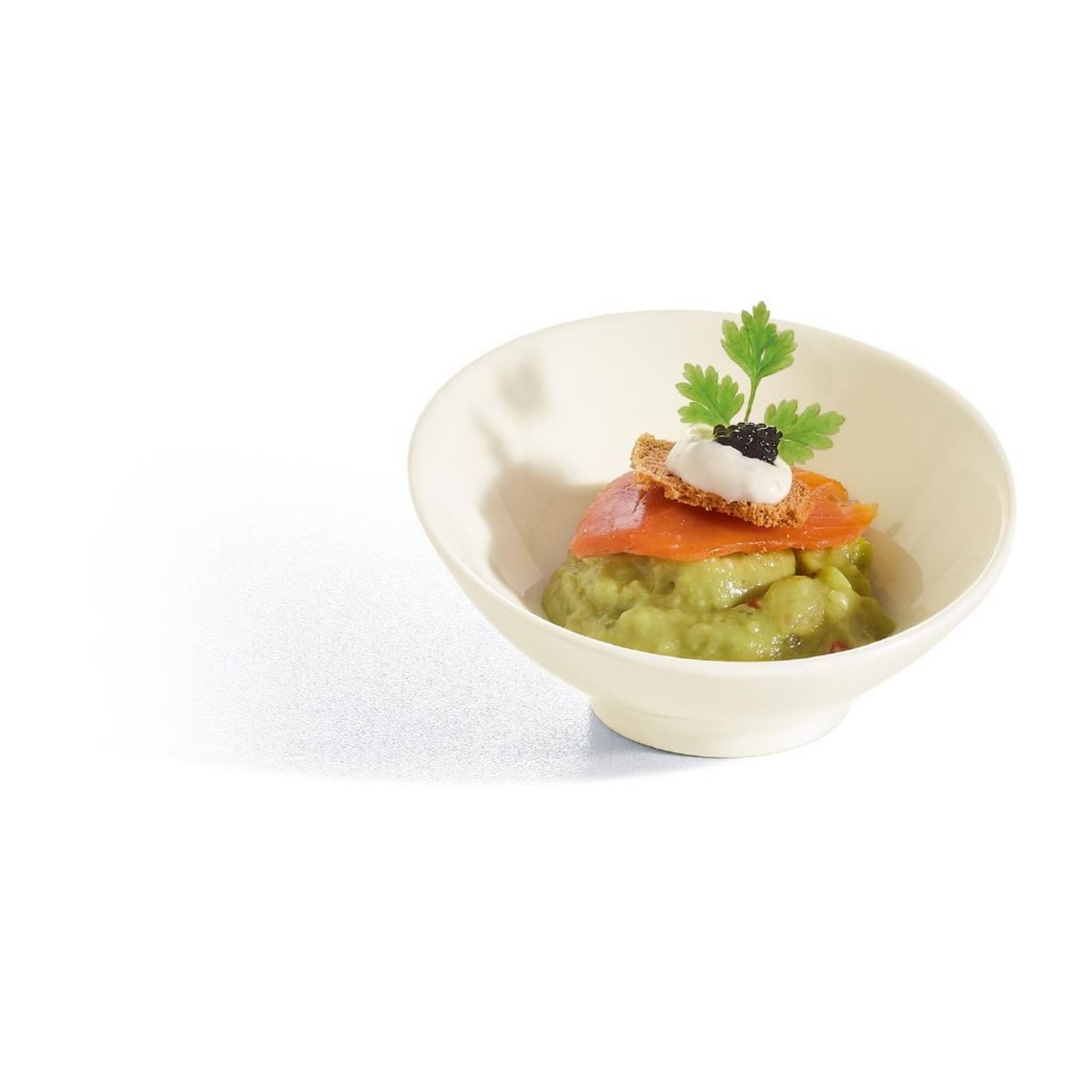 Picture of Arcoroc Appetizer Ludico Dishes White 95mm (24 Pack)