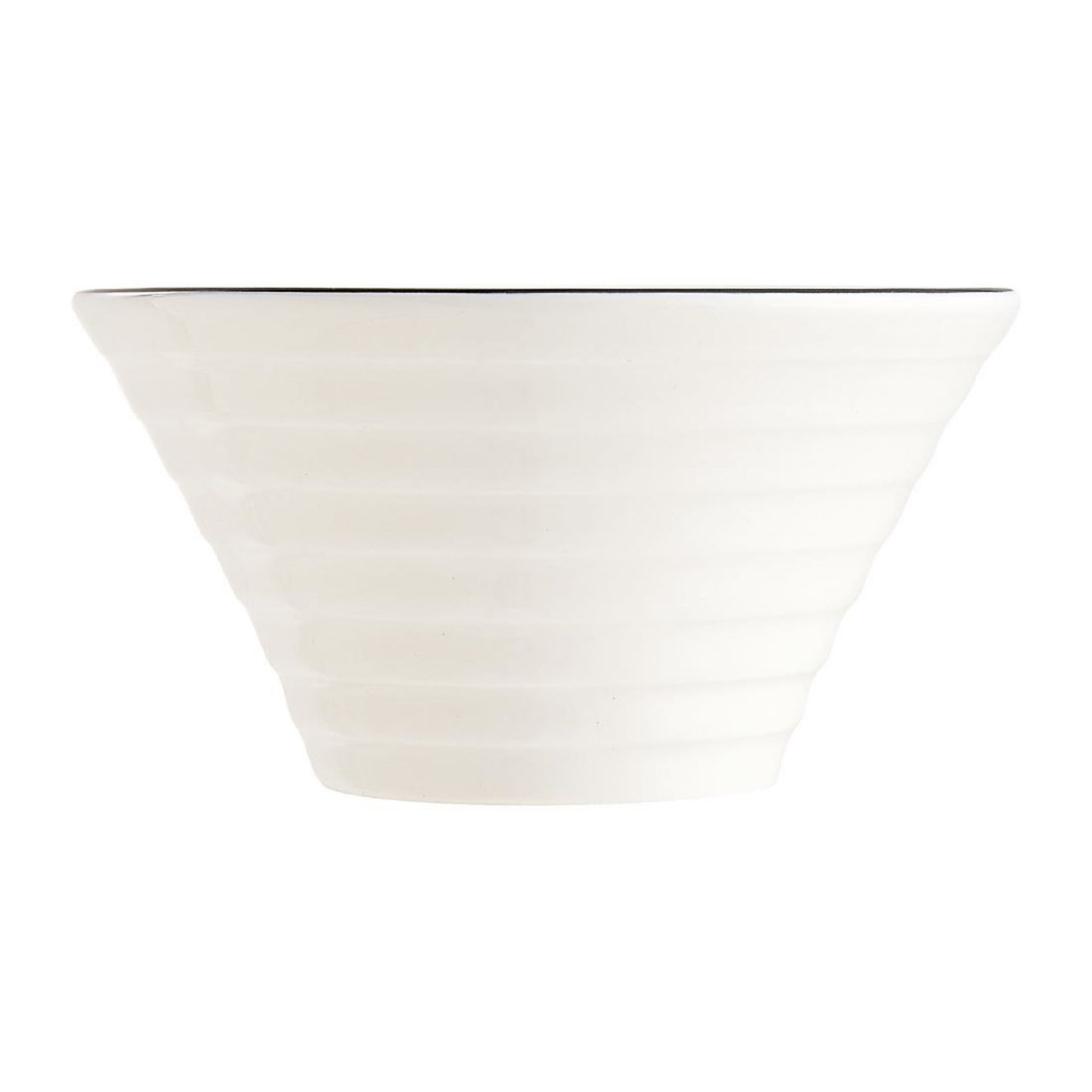 Picture of Arcoroc Appetizer Spiral Dishes Black Line 85mm (24 Pack)