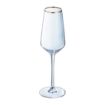Picture of Cristal d'Arques Ultime Gold Band Flutes 170ml (8 Pack)