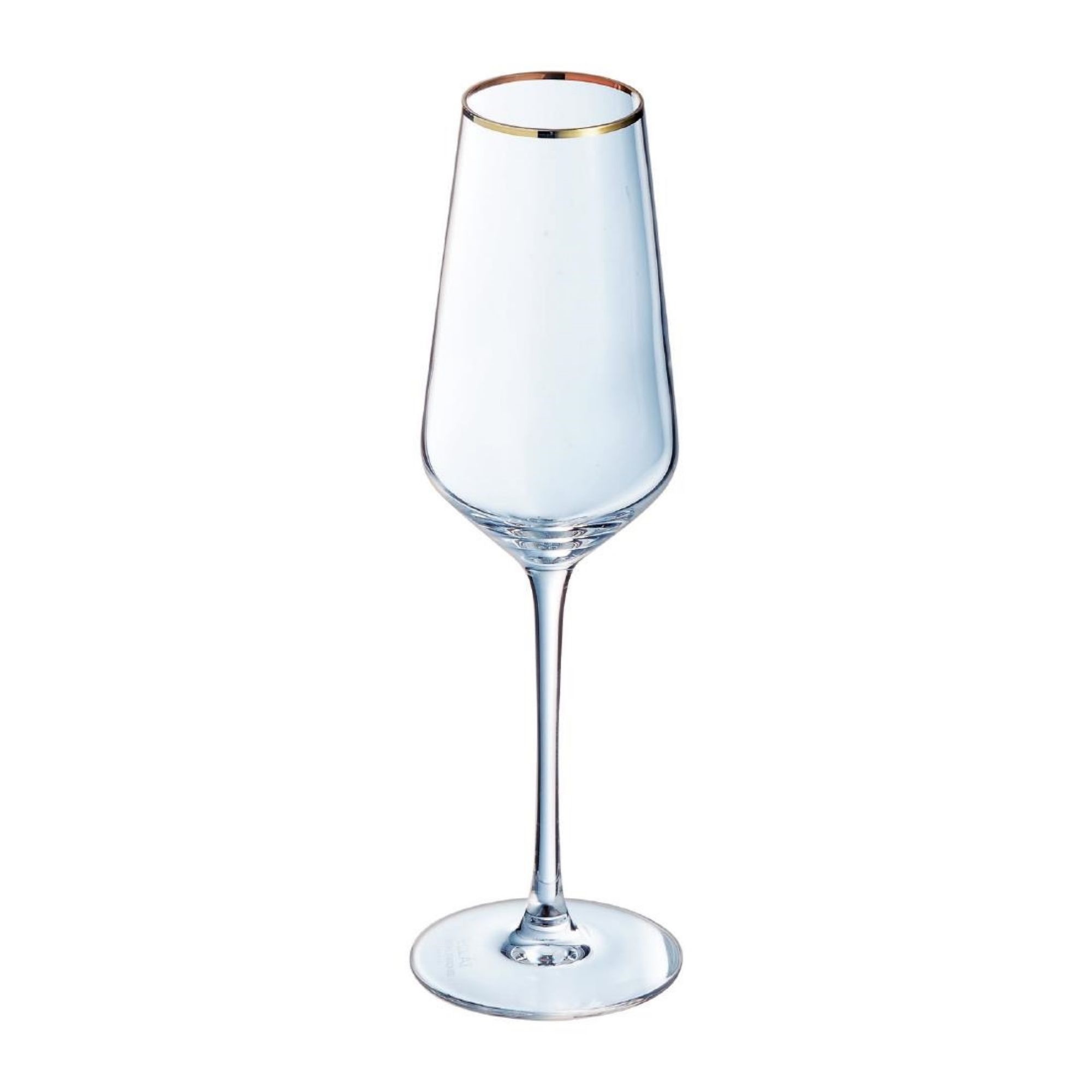 Picture of Cristal d'Arques Ultime Gold Band Flutes 170ml (8 Pack)