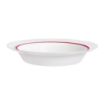 Picture of Autonomy Soup Dishes Red Border 230mm (12 Pack)