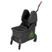 Picture of Jantex Two-Compartment Mop Bucket and Wringer Green 30Ltr