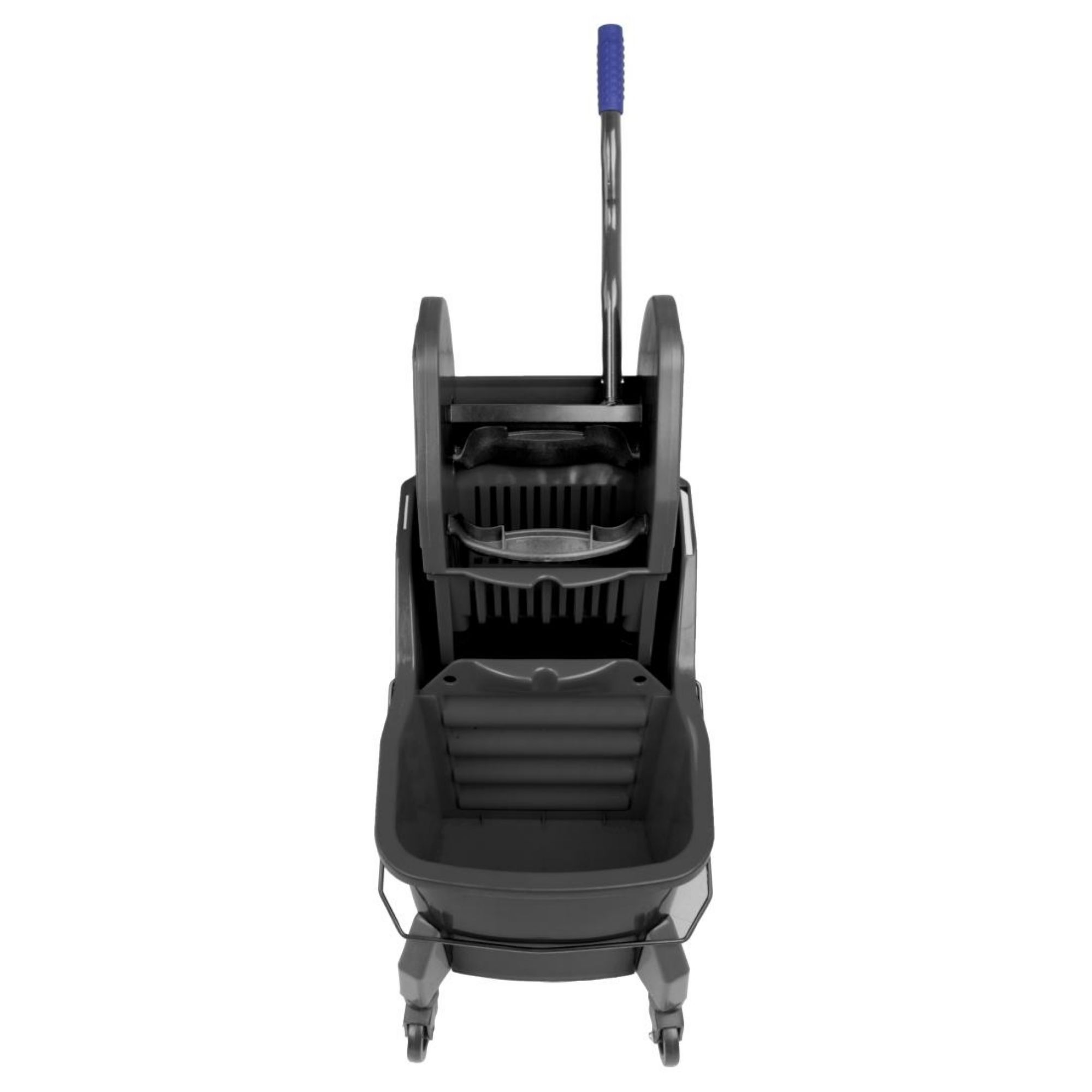 Picture of Jantex Two-Compartment Mop Bucket and Wringer Green 30Ltr