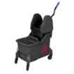 Picture of Jantex Two-Compartment Mop Bucket and Wringer Red 30Ltr