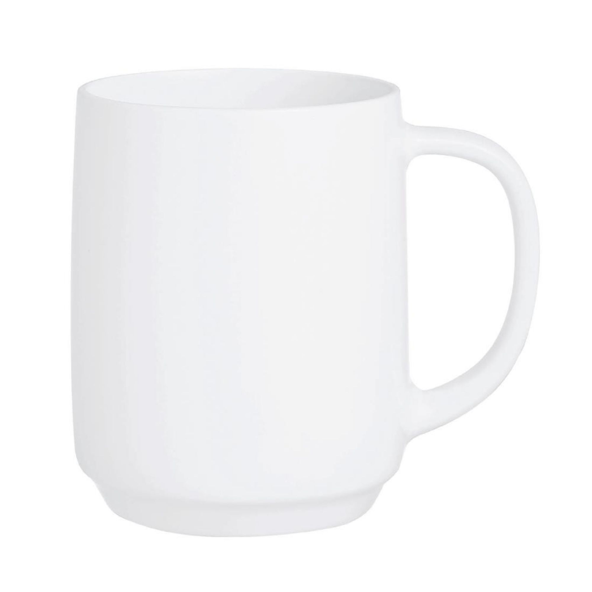 Picture of Arcoroc Intensity White Baril Mugs 290ml (24 Pack)