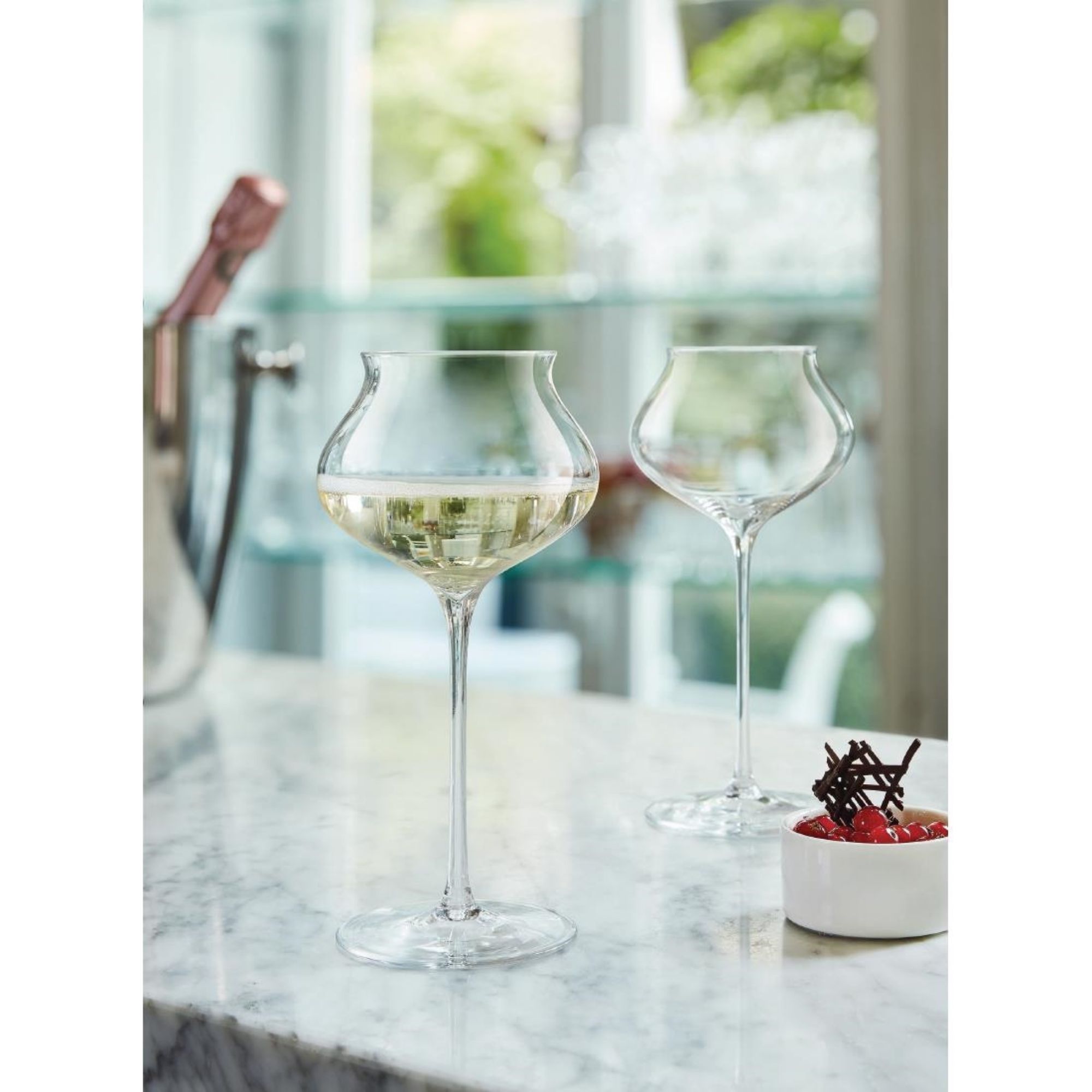 Picture of Arcoroc Macaron Fascination Champagne Flutes 300ml (24 Pack)