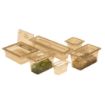 Picture of Cambro High Heat Polycarbonate 1/9 Gastronorm 100mm