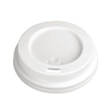 Picture of 8oz White Coffee Cup Lids (1000)
