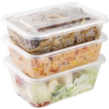 Picture of 650ml Heavy Duty Microwave Container & Lid (250)