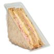 Picture of Deep Fill Hinged Sandwich Wedge rPET (5x100)