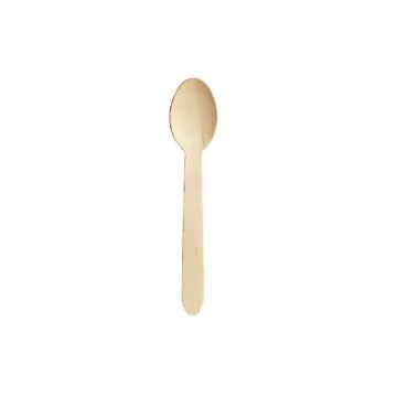 Picture of 110mm Greenspirit Wooden Teaspoon (10x100)