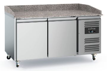 Picture of PIZZA COUNTER 2 DOORS  WITH WHEELS