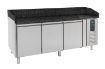 Picture of PIZZA COUNTER 3 DOORS BLACK GRANITE WORKTOP