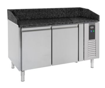 Picture of PIZZA COUNTER 2 DOORS BLACK GRANITE WORKTOP