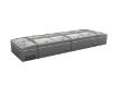 Picture of SUPERMARKET CHEST FREEZER GREY 1450 AUTOMATIC DEFROST