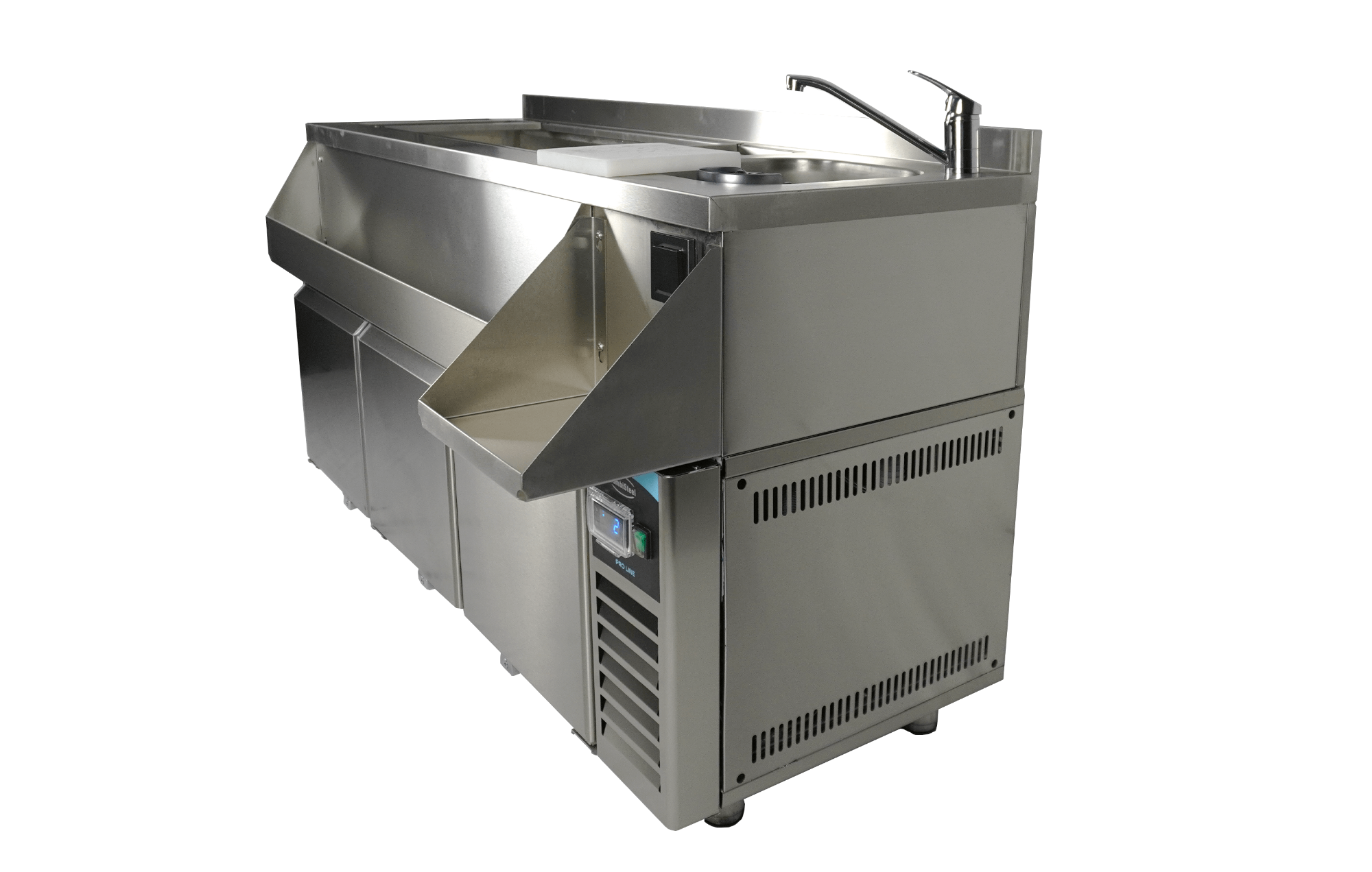 Picture of REFRIGERATED COUNTER 3 DOORS WITH COCKTAIL BAR STATION