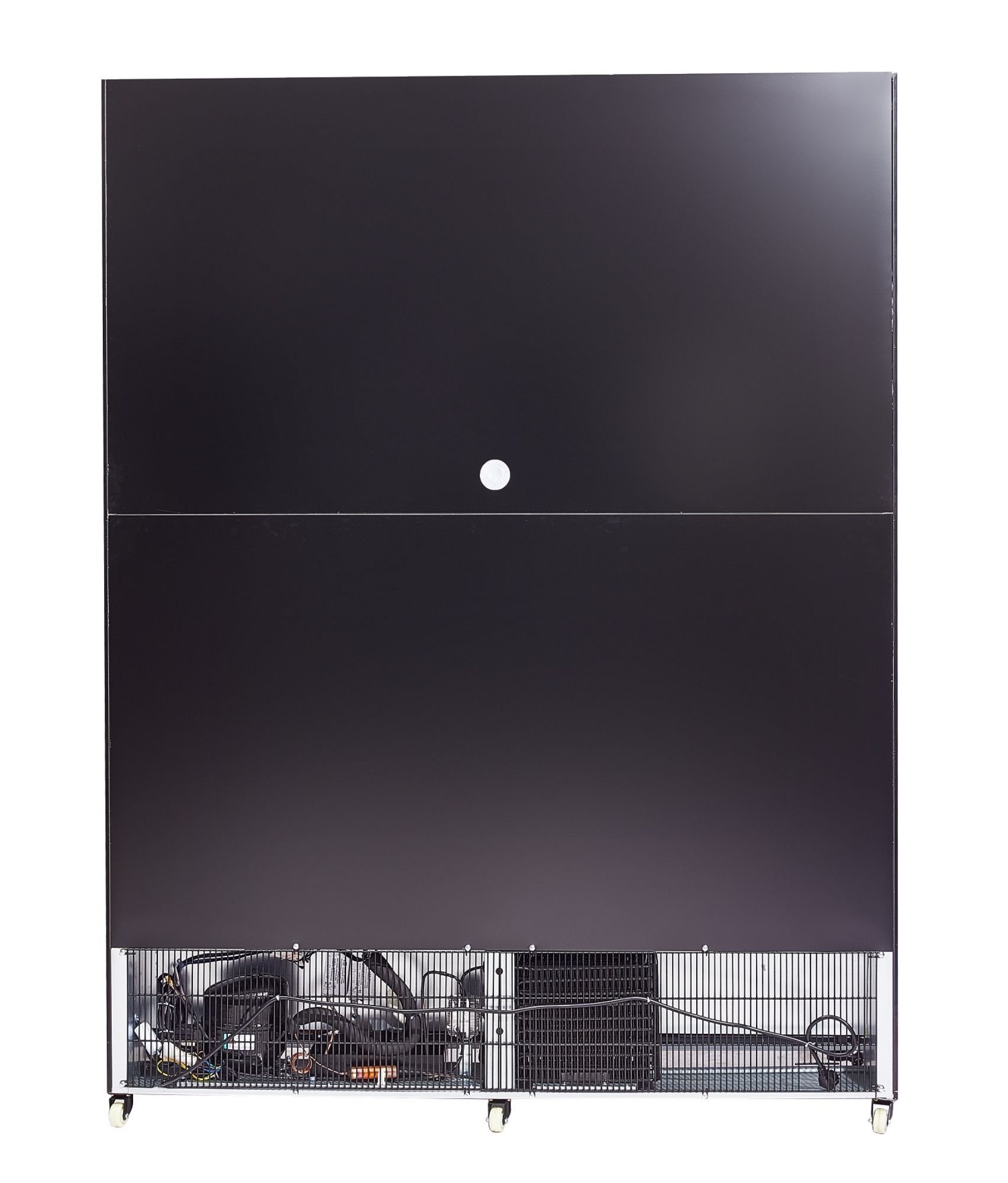 Picture of REFRIGERATOR 3 GLASS DOORS BLACK NAP-1200  *TRANSPORT ON REQUEST*