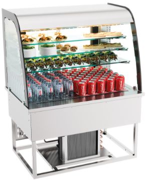 Picture of DROP-IN REFRIGERATED DISPLAY 140L OPEN FRONT