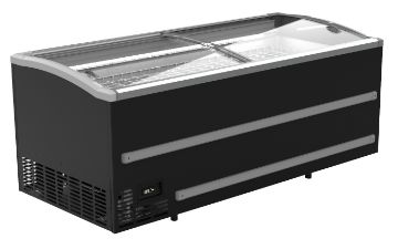 Picture of SUPERMARKET CHEST FREEZER BLACK 1880  AUTOMATIC DEFROST