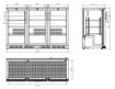 Picture of BACKBAR COOLER BLACK 3 DOORS