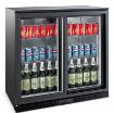 Picture of BACKBAR COOLER BLACK 2 SLIDING DOORS