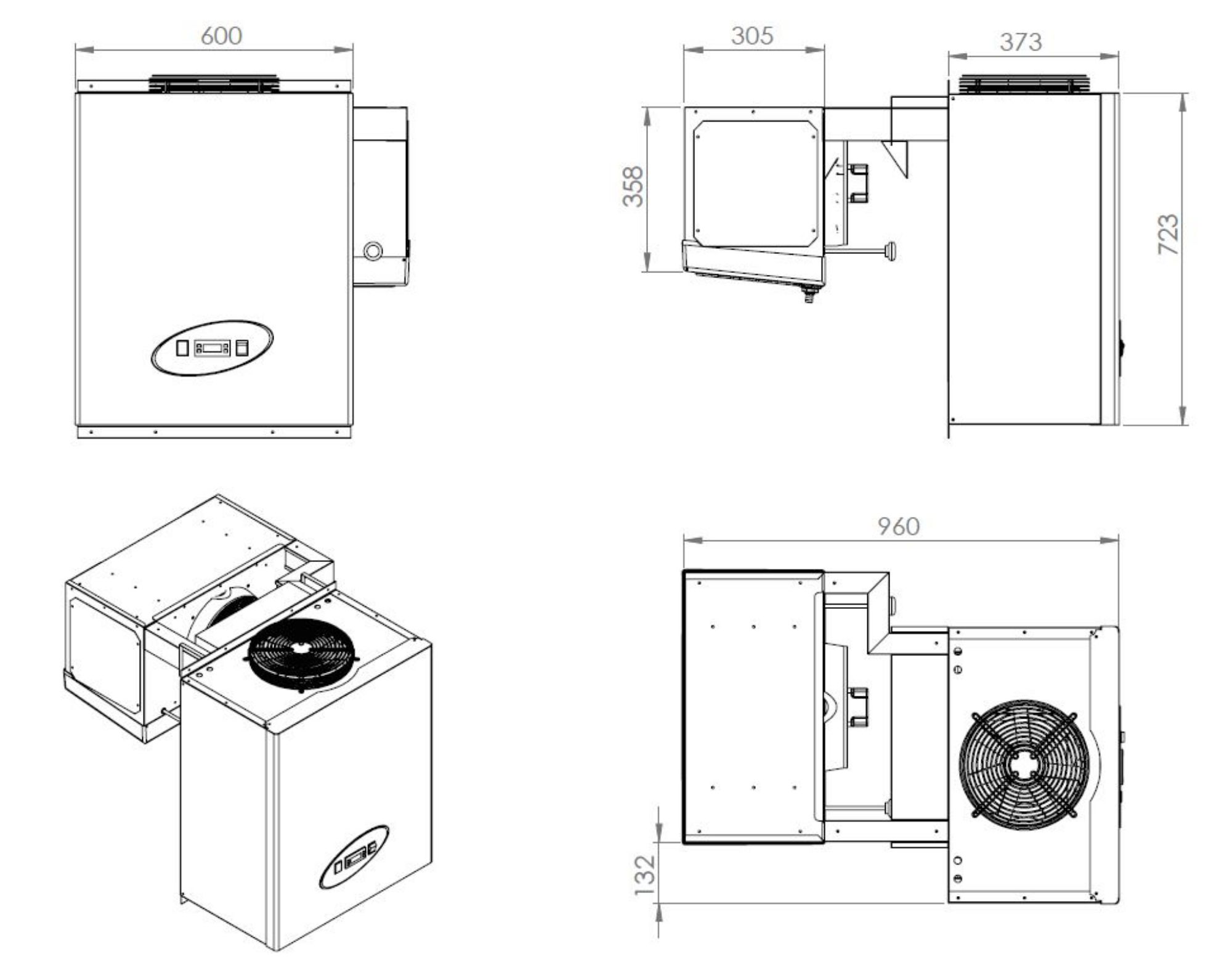 Picture of POSITIVE WALL-MOUNTED STRADDLE-TYPE UNIT 9,1-13 M3