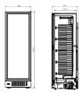 Picture of CombiSteel Freezer Single Glass Door Black 382L