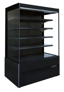 Picture of CombiSteel Open Multideck Glass Display Fridge 1.3m