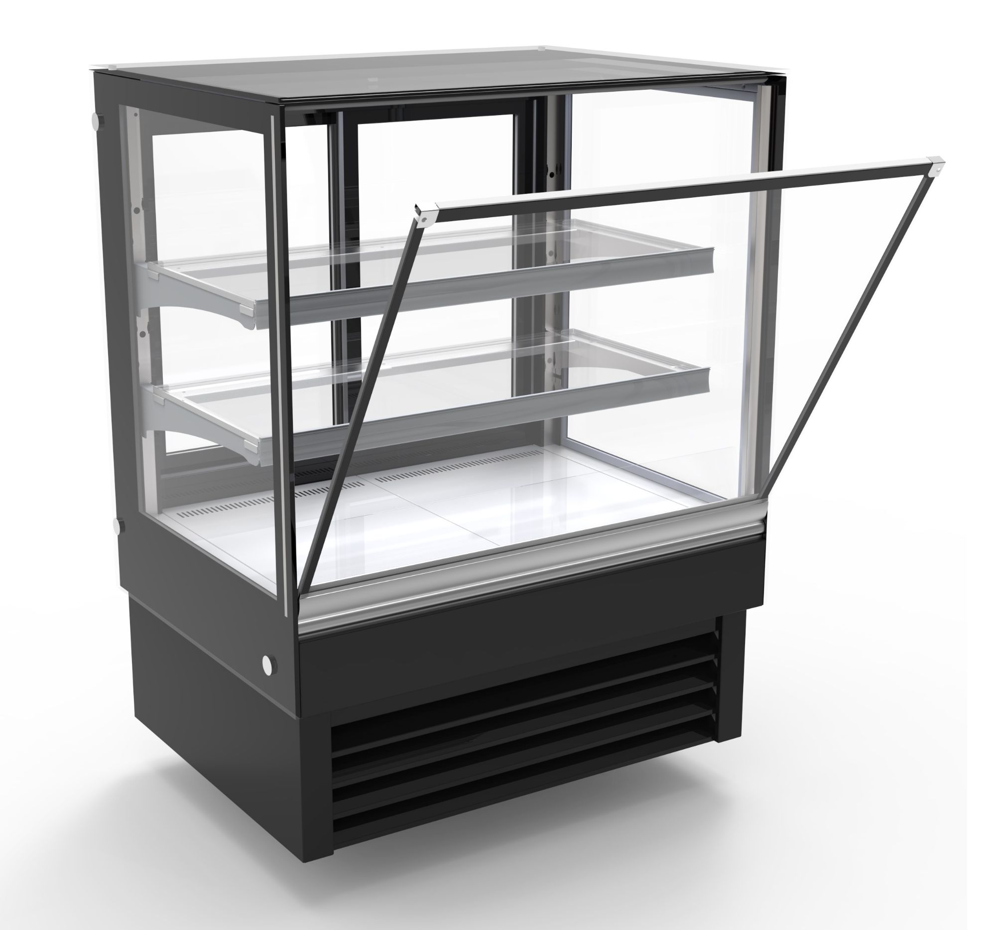 Picture of CombiSteel Cold Straight Glass Cake Display 900