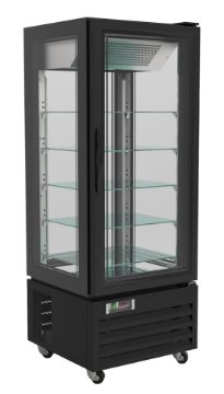 Picture of CombiSteel Black Dessert Display Fridge 1950