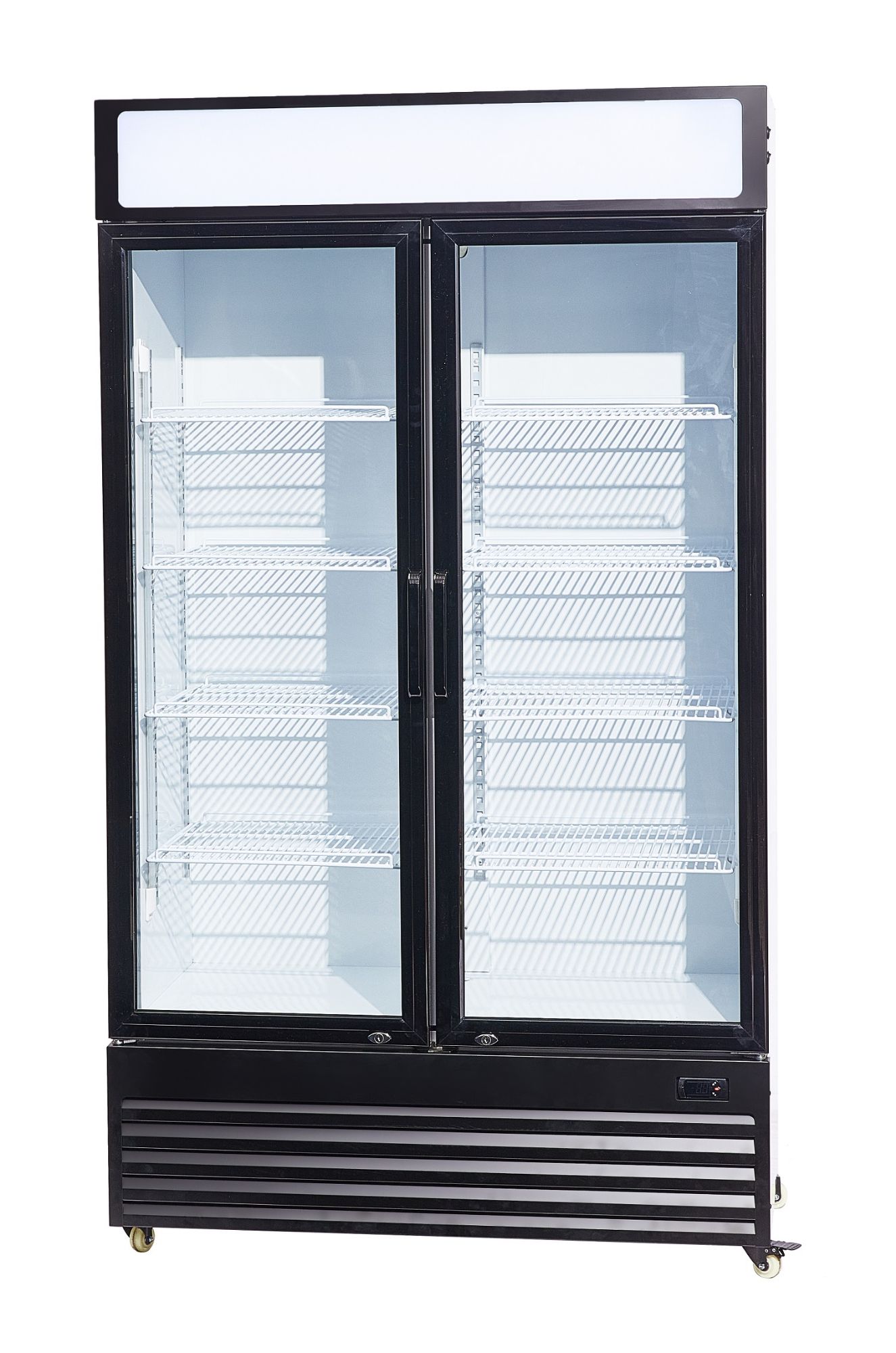 Picture of CombiSteel Hinged Double Door Display Fridge BEZ-750