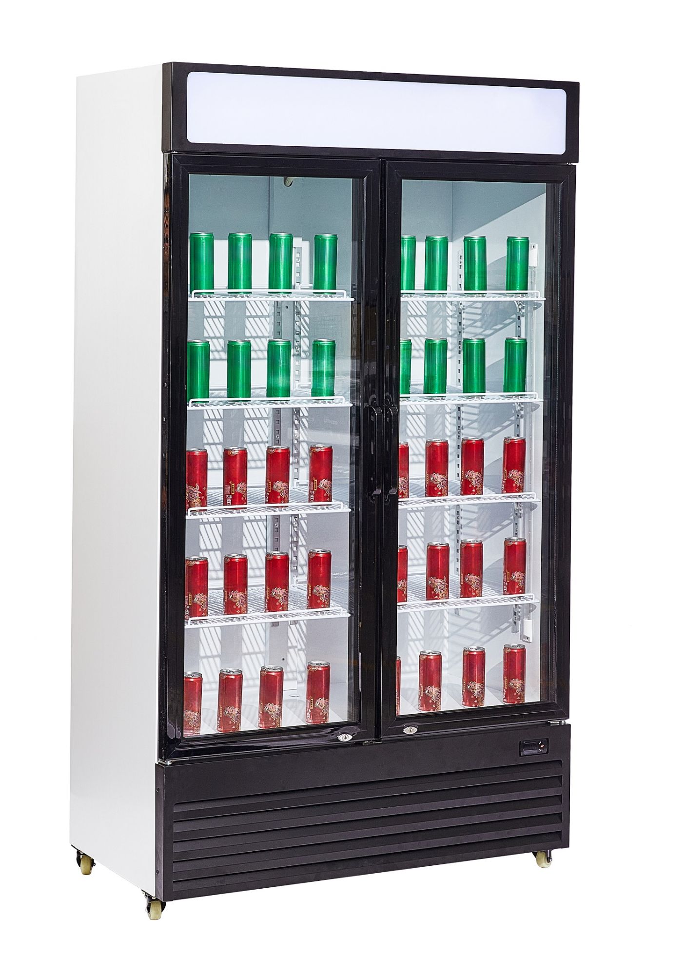 Picture of CombiSteel Hinged Double Door Display Fridge BEZ-750