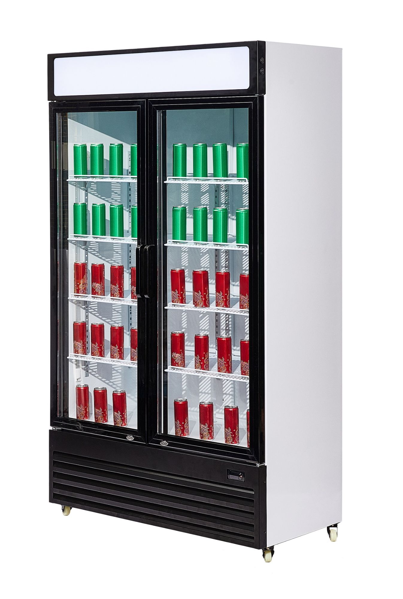 Picture of CombiSteel Hinged Double Door Display Fridge BEZ-750