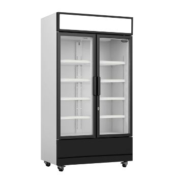 Picture of CombiSteel 2 Door Glass Display Fridge Hinged