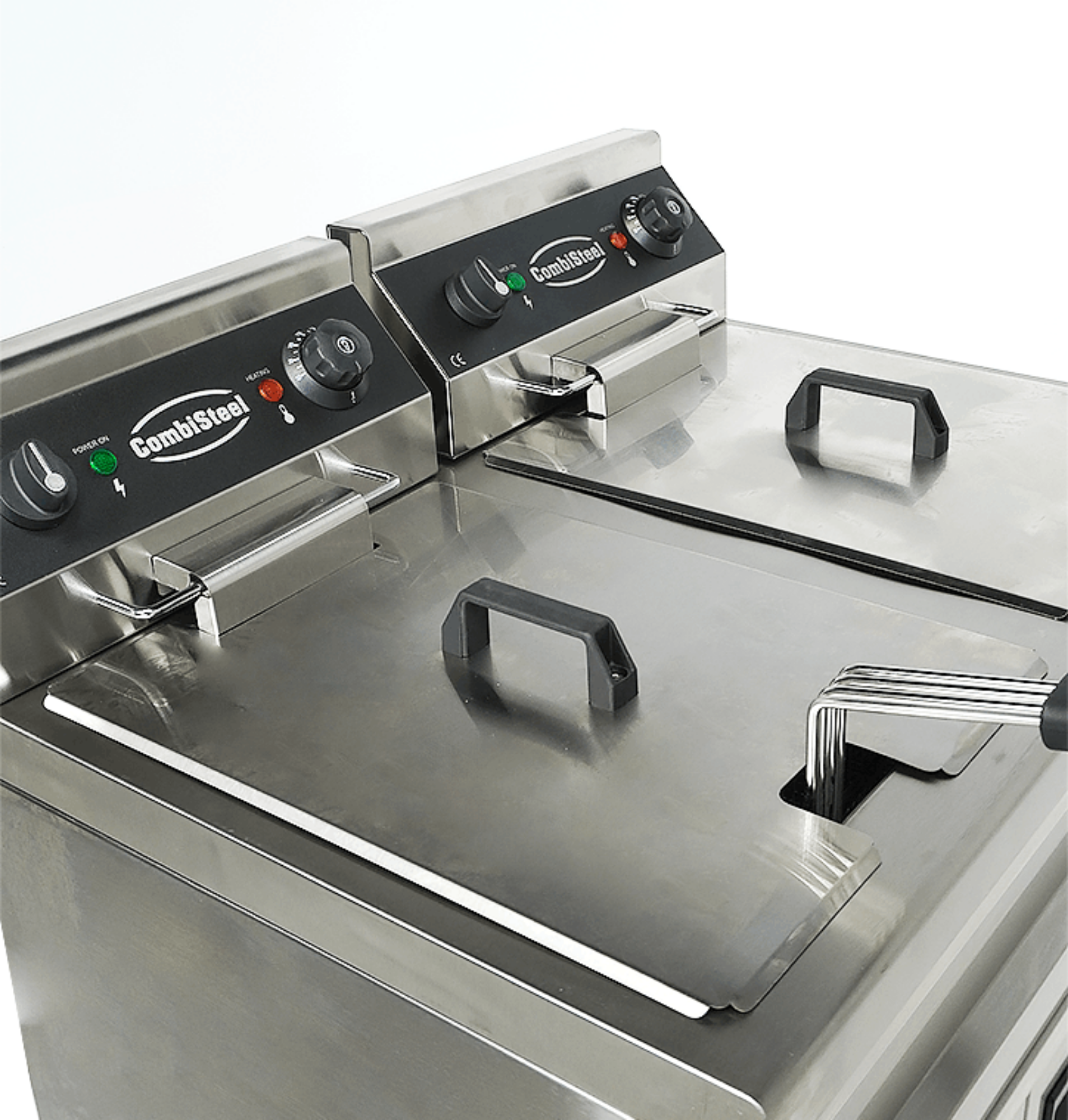 Picture of Combisteel Twin Tank Electric Fryer 230volt
