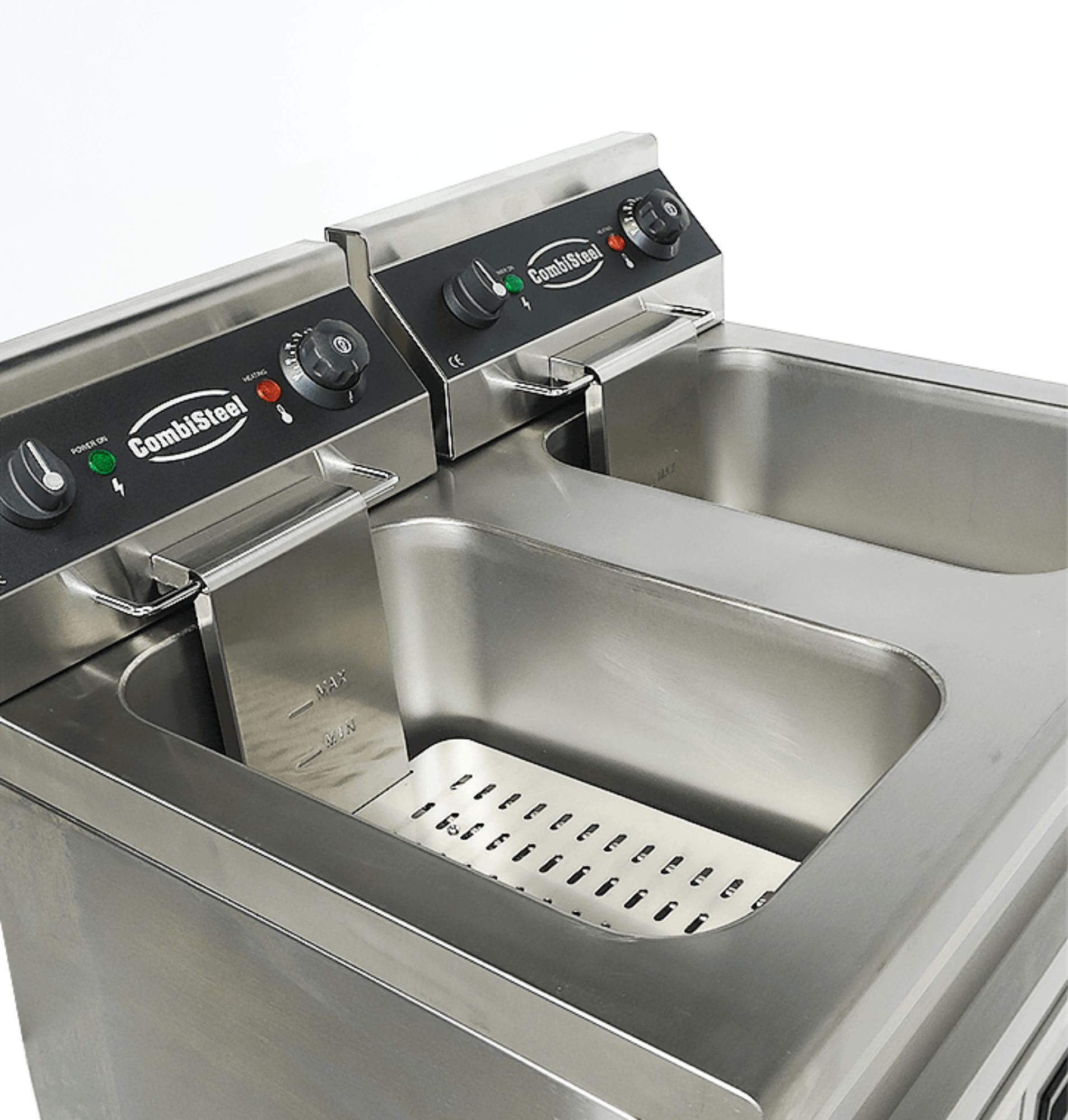 Picture of Combisteel Twin Tank Electric Fryer 230volt