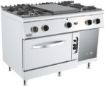 Picture of CombiSteel Base 700 Solid Top Range 4 Burners Gas Oven