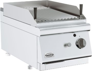 Picture of CombiSteel Base 700 Gas Lava Stone Grill 9kW CounterTop