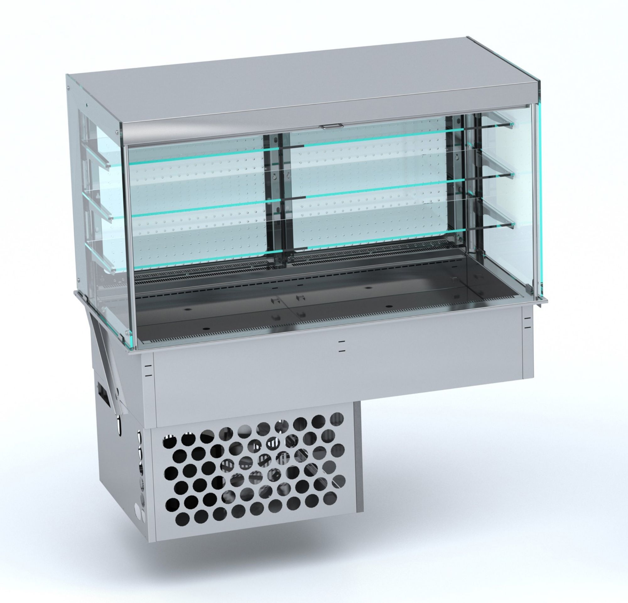 Picture of CombiSteel Drop-In Cubic Refrigerated Display - ROLL-UP 5/1