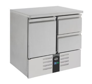 Picture of Combisteel Counter Prep Fridge 1 Door and 2 Drawers