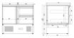 Picture of Combisteel Counter Prep Fridge 1 Door and 2 Drawers