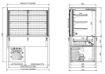Picture of CombiSteel Drop-In Cubic Refrigerated Display - ROLL-UP 4/1