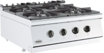 Picture of CombiSteel Base 700 Gas RANGE Boiling Hobs 4 Burner