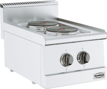 Picture of CombiSteel Base 600 Electric RANGE 2 PLATE BOILING HOB